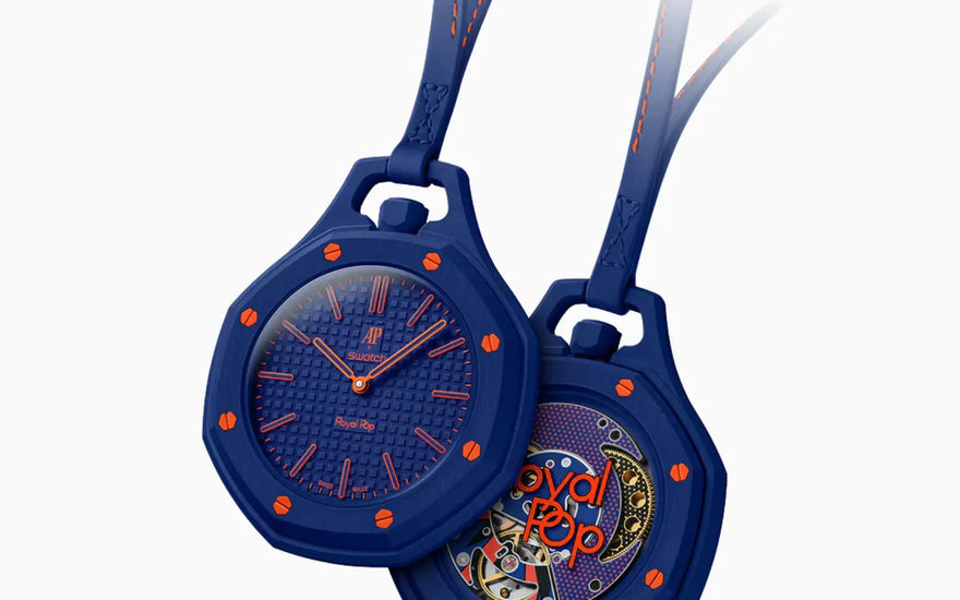 Audemars Piguet x Swatch Royal Pop Orenji Hachi: el bolsillo que reinventa el Royal Oak