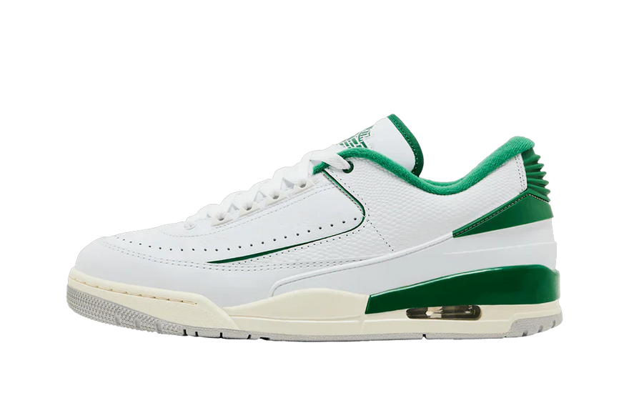 Air Jordan 2/3 White Pine Green: Stylish retro for the street and collection