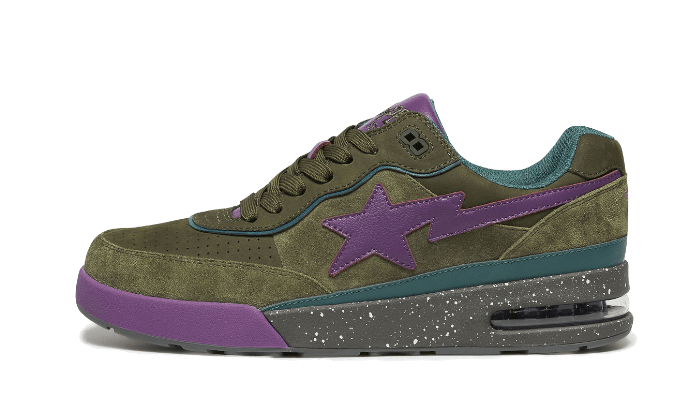 A Bathing Ape Bape Road Sta Skunk: la Bapesta todoterreno con camo verde y morado que arrasa en 2026