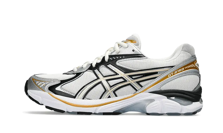 ASICS GT-2160 Crema Argento Puro Oro — lusso e prestazioni per correre