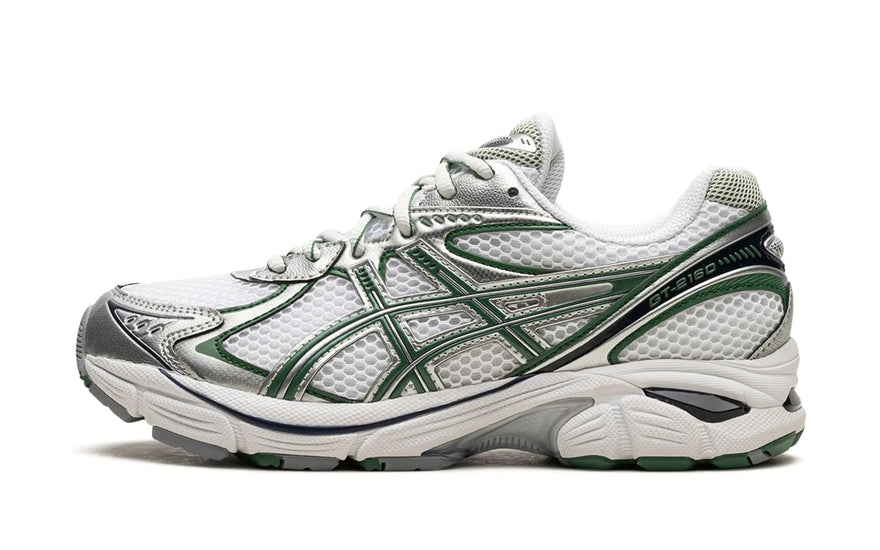 ASICS GT-2160 White Shamrock Green — Running shoes with support and style for long distances