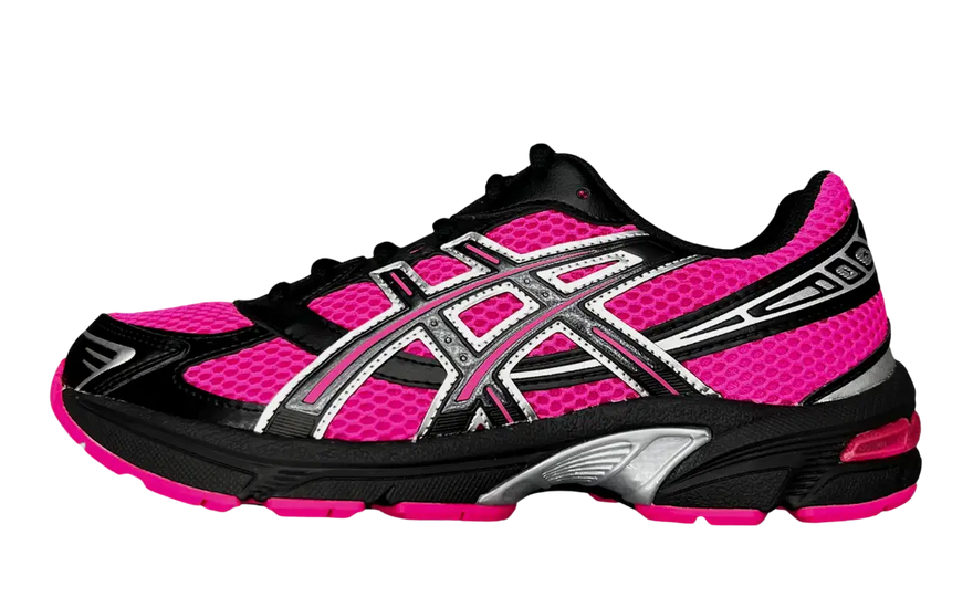ASICS Gel-1130 Pink Black: estilo vibrante y amortiguación GEL para tus carreras