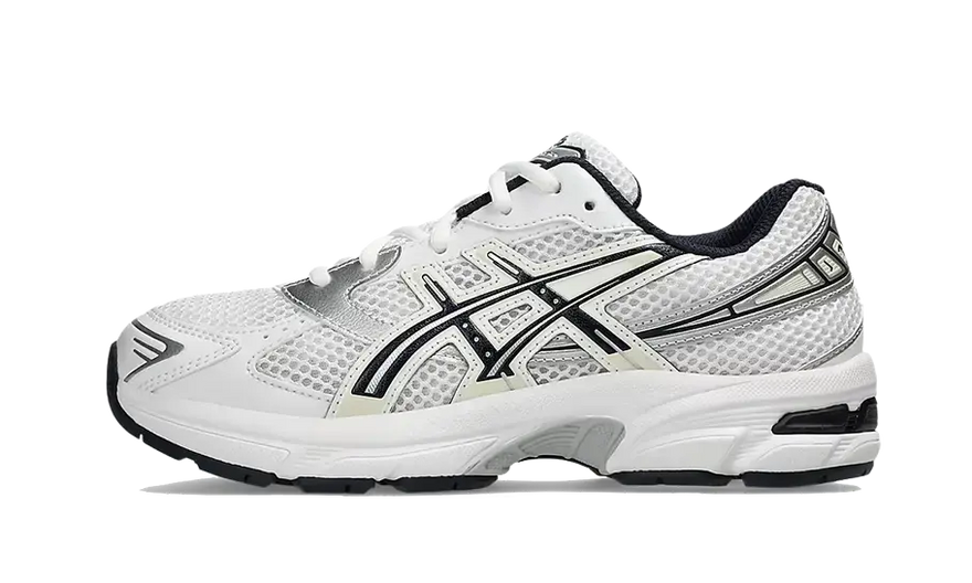 ASICS Gel-1130 Weiß Mitternacht: Retro-Laufschuh mit GEL-Dämpfung und städtischem Stil