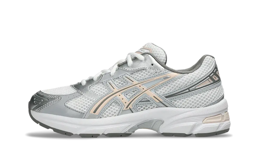 ASICS Gel-1130 Witte Parel Roze — Stijl en dagelijkse demping