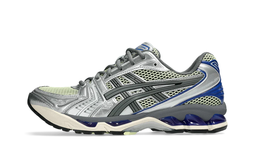ASICS Gel-Kayano 14 Soft Yellow Asics Blue — Máxima amortiguación y estilo retro para tus kilómetros