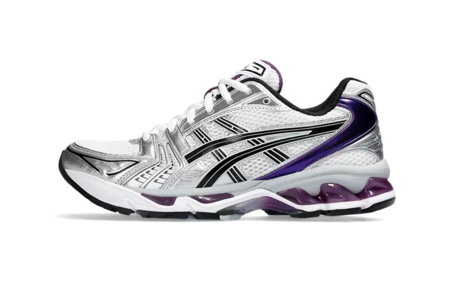 ASICS Gel-Kayano 14 White Dark Grape: Podpora a styl, které promění váš běh