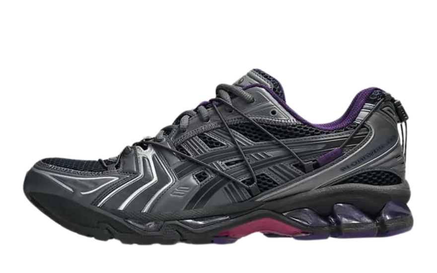 ASICS Gel-Kayano 14 Zutomayo Black Purple: Estilo urbano y amortiguación para tus carreras