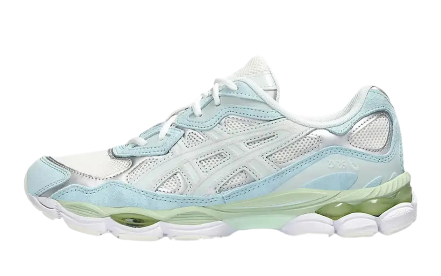 ASICS Gel-NYC Cream Aquamarine: estilo aguamarina com amortecimento Gel para o teu dia a dia