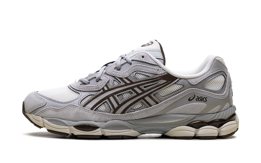 ASICS Gel-NYC Cream Cement Grey Brown: Zapatillas urbanas con amortiguación GEL para todo el día