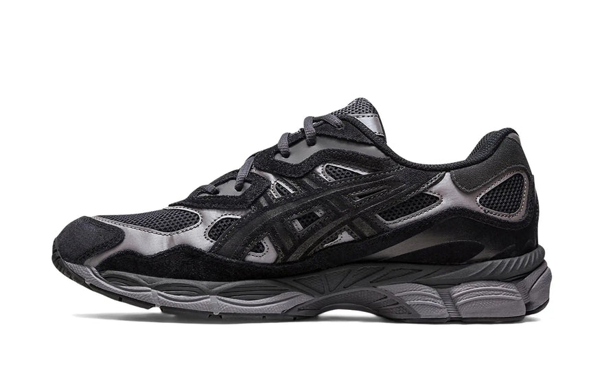ASICS Gel-NYC Graphite Grey Black : style citadin et amorti GEL pour toute la journée