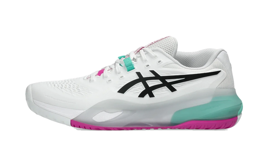 ASICS Gel-Resolution X White Aurora Green: la zapatilla de fondo más estable de ASICS en 2026