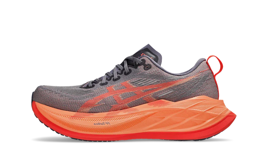 ASICS Superblast 2 Greyish Purple Coral Reef: style and energy in every step