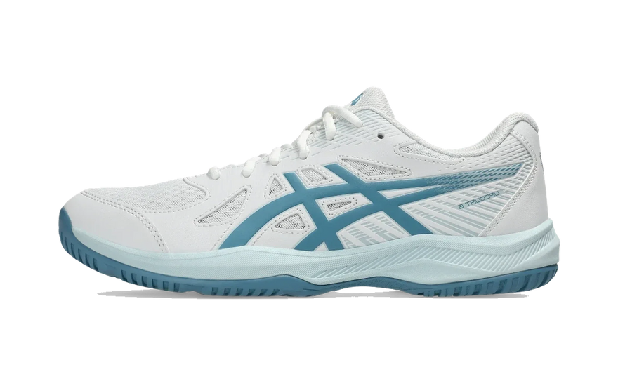 ASICS Upcourt 6 White Saba Blue: la zapatilla de pabellón que aguanta toda la temporada