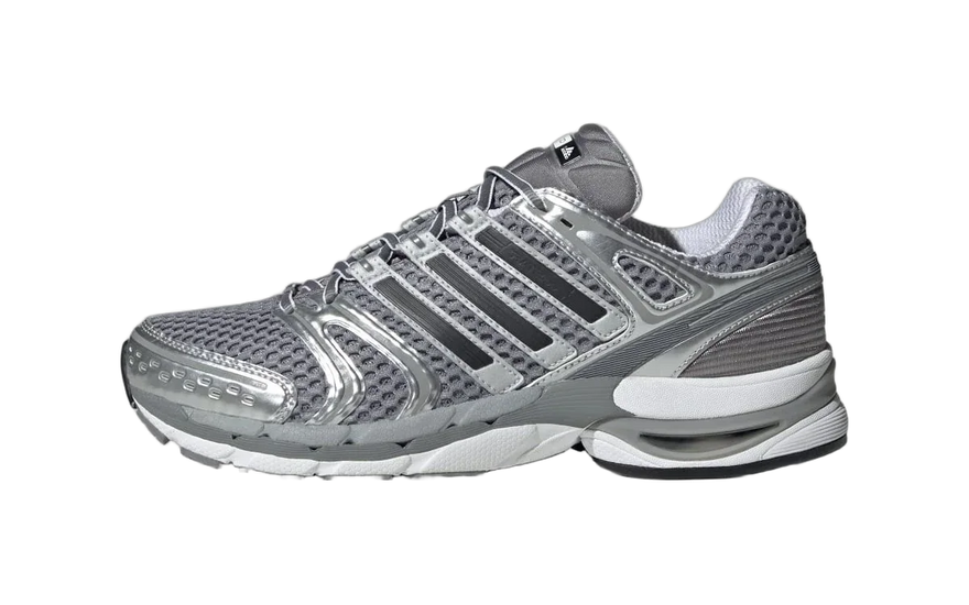 Adidas Adistar Control 5 Grey Black Silver Metallic: la chunky Y2K que domina 2026