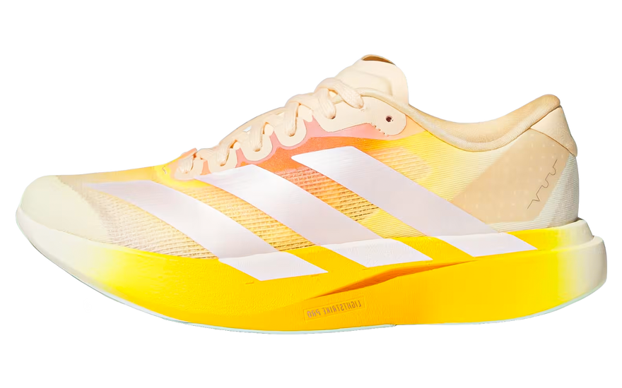 Adidas Adizero Evo SL The Whitaker Group Do Not Duplicate Dayglow Orange White: el amanecer que se lleva en los pies