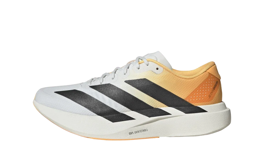 Adidas Adizero Evo SL White Lucid Tangerine: la zapatilla rápida que también funciona fuera del entreno