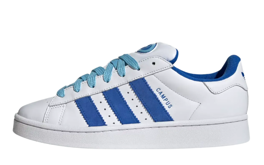 Adidas Campus 00s Wolkenweiß Leuchtendes Blau: Das Retro-Symbol, das du brauchst