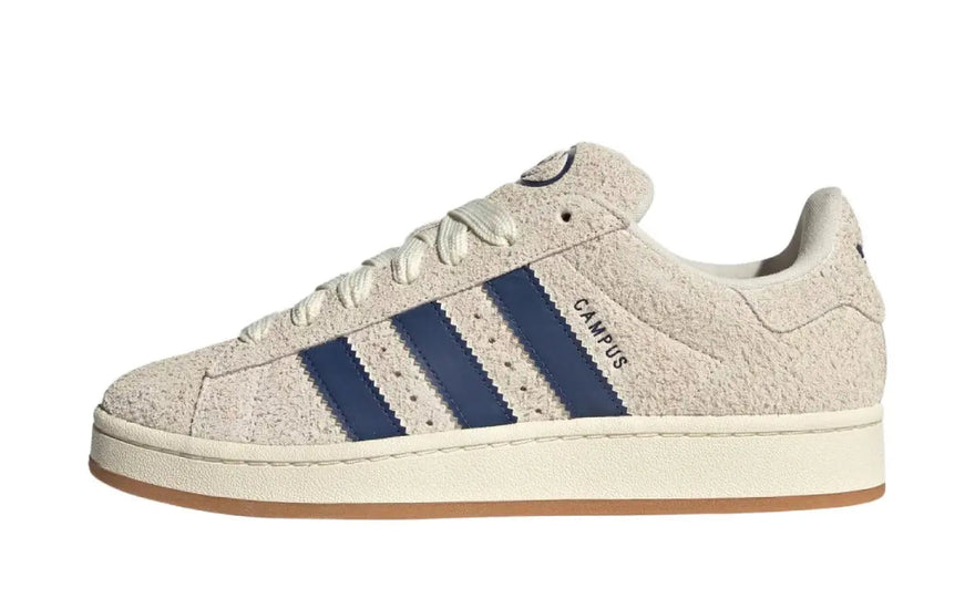 Adidas Campus 00s Cream White Dark Blue — retro style and modern comfort