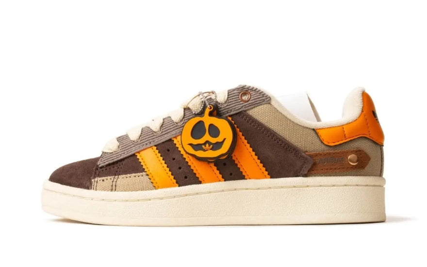 Adidas Campus 00s x SFTM Helloween Pumpkin Brown - Look festivo y moda urbana