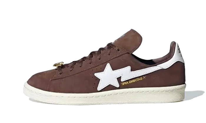 Adidas Campus 80s Bape Brun: den uundværlige Campus til brunt gadebeklædning