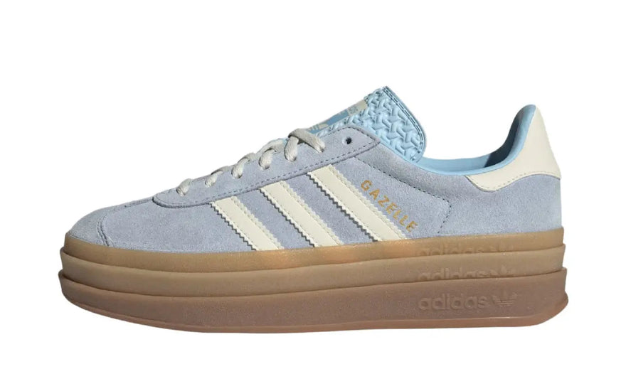 Adidas Gazelle Bold Clear Sky Cream White: retrostil og byfriskhed