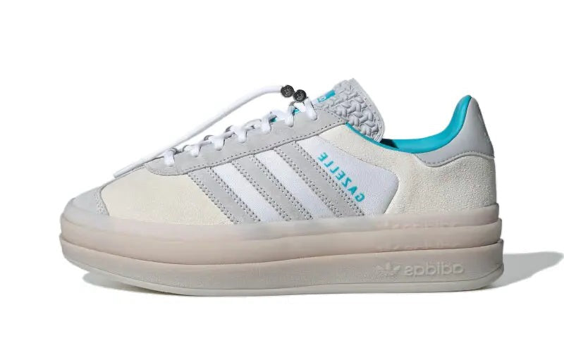 Adidas Gazelle Bold Cloud White Light Blue: la clásica reinventada con plataforma