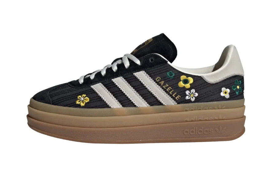 Adidas Gazelle Bold Liberty London Black: Urban elegance for your wardrobe