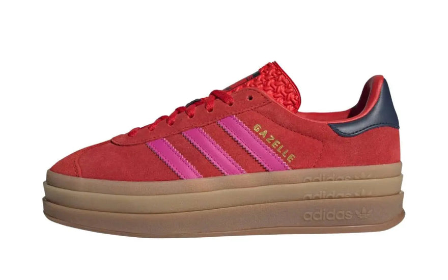 Adidas Gazelle Bold Czerwony Półprzezroczysty Fuksja: Buty, które wyróżniają się na ulicy