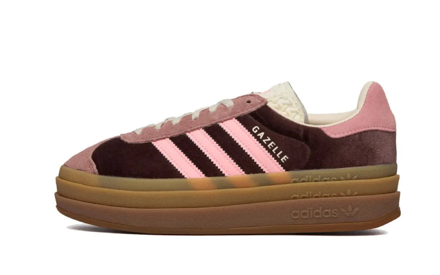 Adidas Gazelle Gedurfde Schaduw Bruin Gloed Roze: de bruine Gazelle met een vleugje roze die je nodig hebt