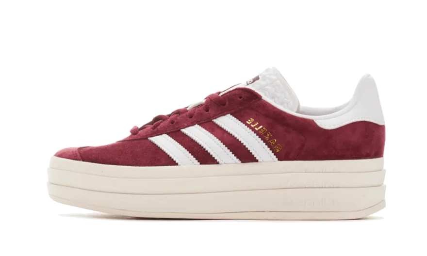 Adidas Gazelle Bold Shadow Red: der klassische Rotton, der Konventionen durchbricht