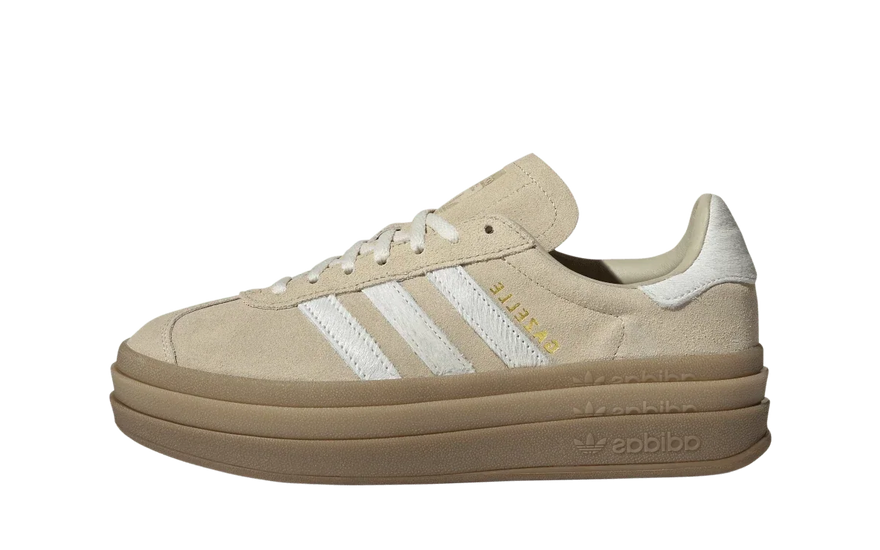 Adidas Gazelle Bold Stone Khaki Cream White: el caqui en plataforma que domina 2026