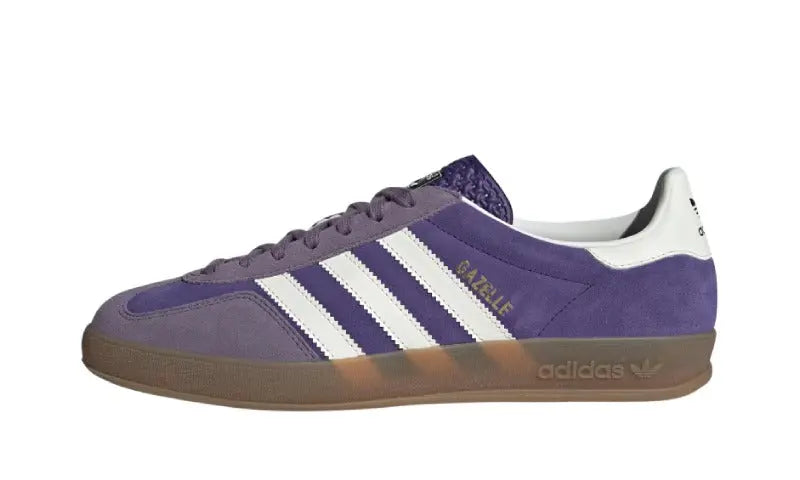 Adidas Gazelle Collegiate Purple White: gamuza púrpura con estilo retro y urbano