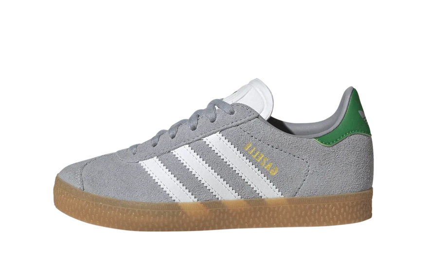 Adidas Gazelle Halo Silver Green (PS): το κλασικό σουέτ που το παιδί σας θα θέλει να φορέσει αμέσως