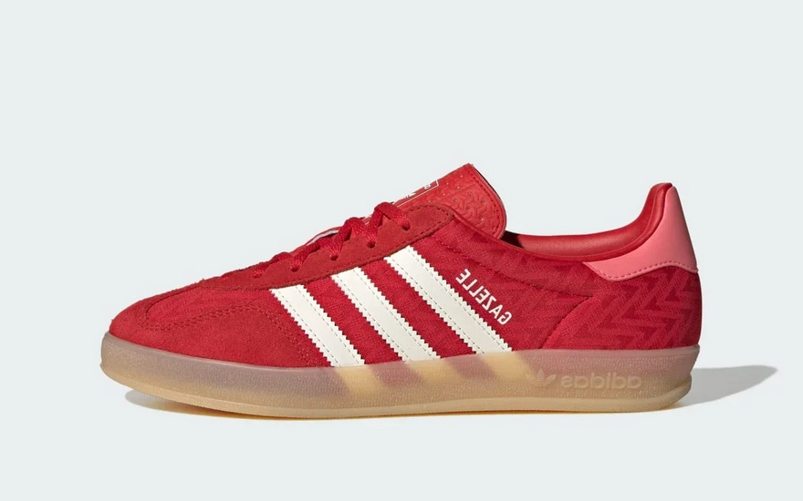 Adidas Gazelle Indoor Better Scarlet White Gum: el rojo con el que nació la Gazelle en 1966