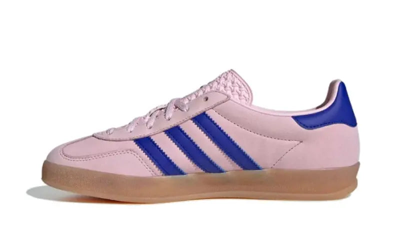 Adidas Gazelle Indoor Clear Pink Lucid Blue Gum: the vintage twist your wardrobe needs