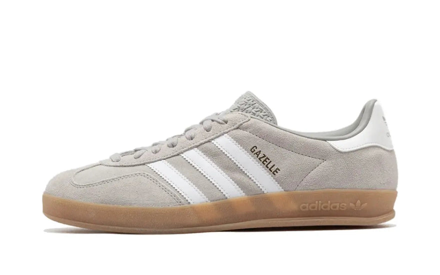 Adidas Gazelle Indoor Grey Cloud White Gold Metallic — The updated classic you need