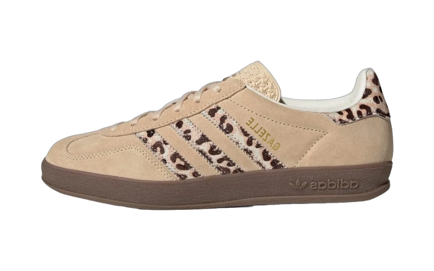Adidas Gazelle Indoor Leopard Crystal Sand: el animal print que se ha comido el street style