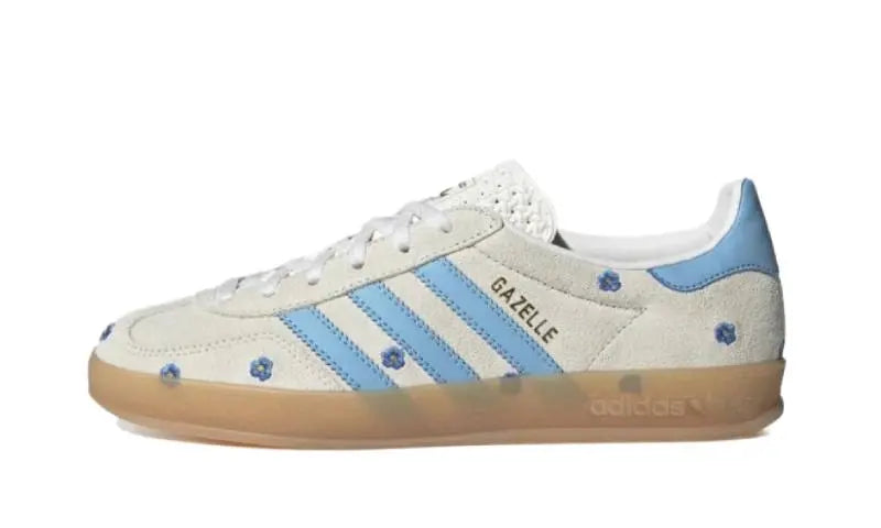 Adidas Gazelle Indoor Light Blue Floral — el must-have fresco y cómodo