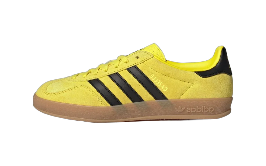 Adidas Gazelle Indoor Shock Yellow Black: la zapatilla amarilla que domina los outfits en 2026