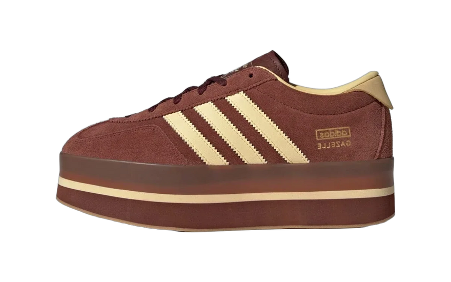 Adidas Gazelle Stack Fox Brown Orange Tint (Women's): el ante marrón que domina el otoño 2026