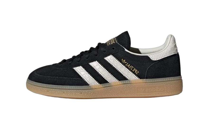 Adidas Handball Spezial Black Off White Gum: la sneaker retro que domina 2026 (tallaje, estilismo y opiniones)