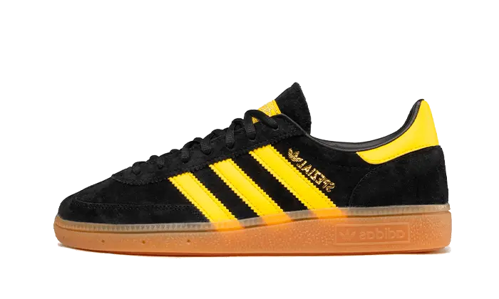 Adidas Handball Spezial Sort Gul — Klassisk håndbold med bymæssig stil