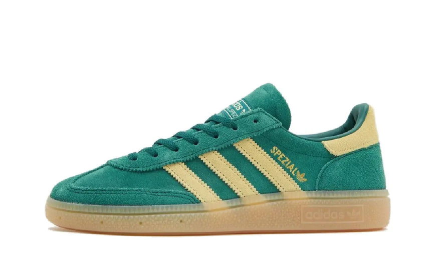 Adidas Handball Spezial Collegiate Green Yellow — El clásico renovado que tu armario pide