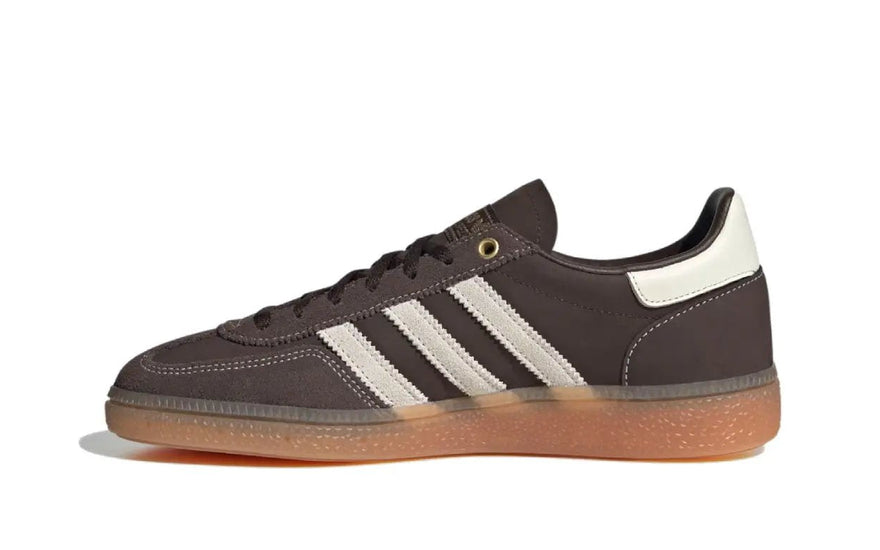 Adidas Handball Spezial Dark Brown Gum — Zapatillas retro marrón oscuro con suela gum