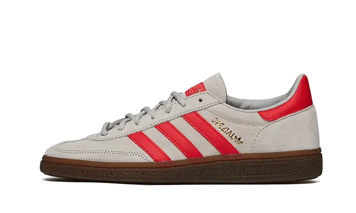 Adidas Handball Spezial Grey Hi-Res Red: estilo y rendimiento en cancha