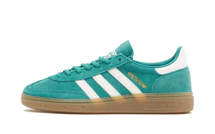 Adidas Handball Spezial Caoutchouc Vert Nuage Blanc : style rétro et confort moderne