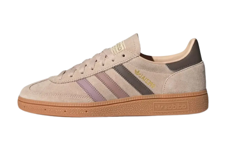 Adidas Handball Spezial Halo Blush Mauve Clay: Zapatillas retro en nobuk para tu look diario