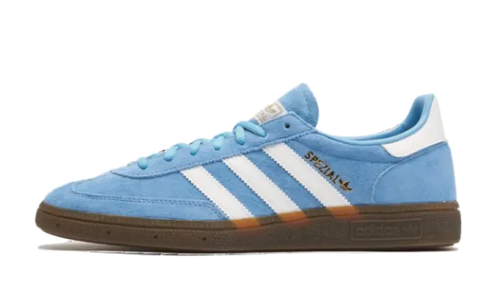 Adidas Handball Spezial Light Blue: Retro shoes in blue that you will want to wear