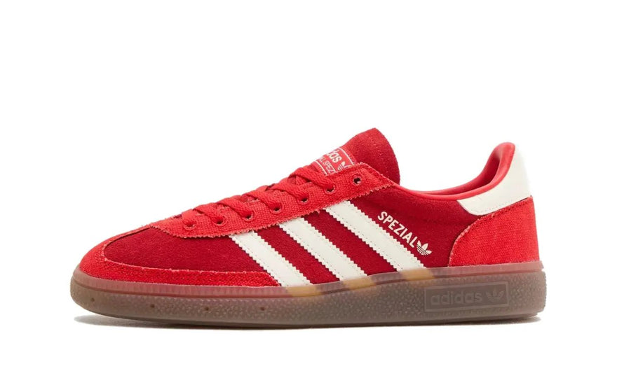 Adidas Handball Spezial Scarlet Cloud White - Retro sneakers met stijl en grip