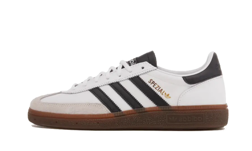 Adidas Handball Spezial Blanc Noir : chaussures de handball classiques avec une adhérence supérieure